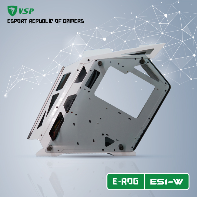 CASE VSP ESPORT REPUBLIC OF GAMERS ES1 - WHITE/BLUE