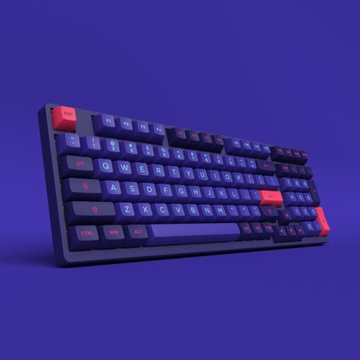 Bàn Phím Cơ Akko 3098 Neon, Switch Cream Yellow Pro