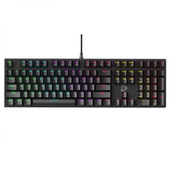 🧧SALETET - Bàn phím cơ Gaming DAREU EK810 – Black (Brown switch )
