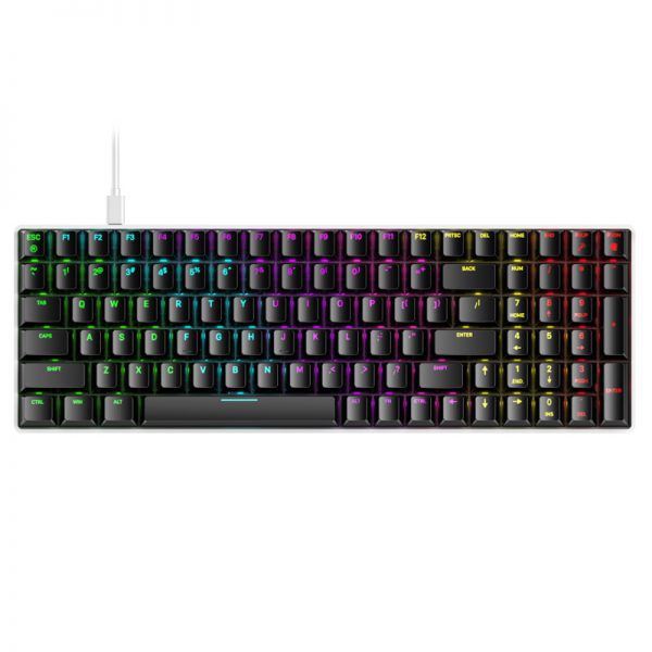 BÀN PHÍM CƠ DAREU EK8100 RGB BLACK BROWN SW (USB)
