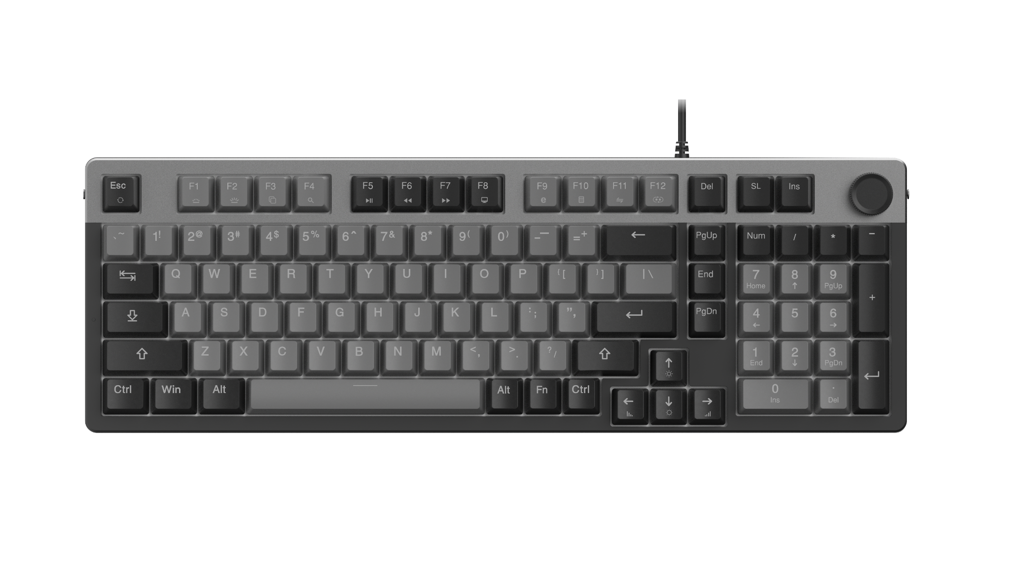 Bàn phím cơ Dare-U EK98L Gray - Black | Dream Switch