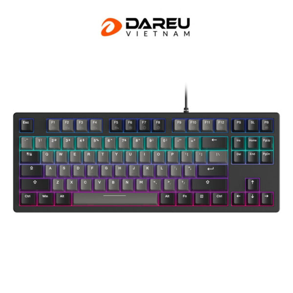 Bàn phím cơ Dare-U EK87 V2 | Gray black, dream switch