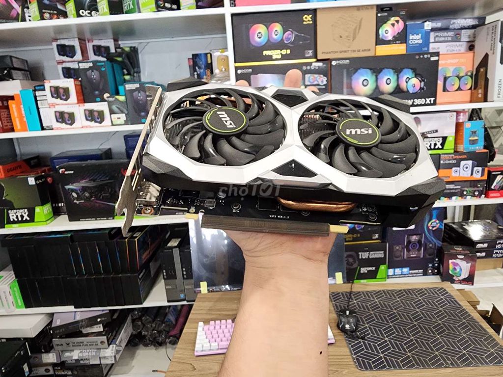 Vga MSI GTX 1660Ti 6GD6 mạnh Game đồ họa  (Tạm hết hàng)