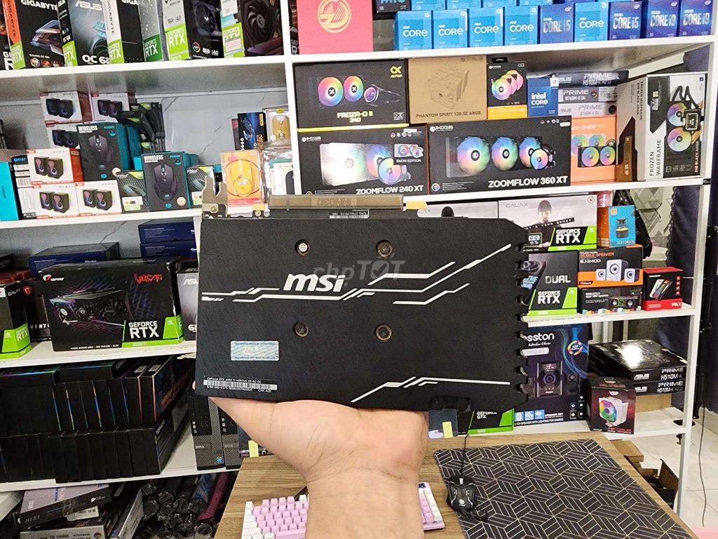 Vga MSI GTX 1660Ti 6GD6 mạnh Game đồ họa  (Tạm hết hàng)