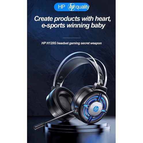 Tai nghe gaming HP H120G
