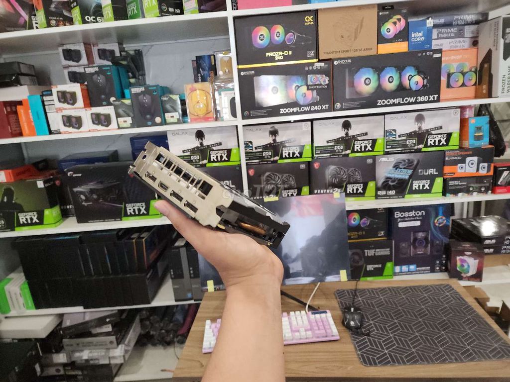 Vga MSI GTX 1660Ti 6GD6 mạnh Game đồ họa  (Tạm hết hàng)