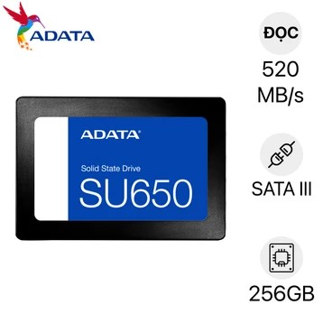 Ổ cứng SSD Adata SU650 256GB | SATA III, 2.5"