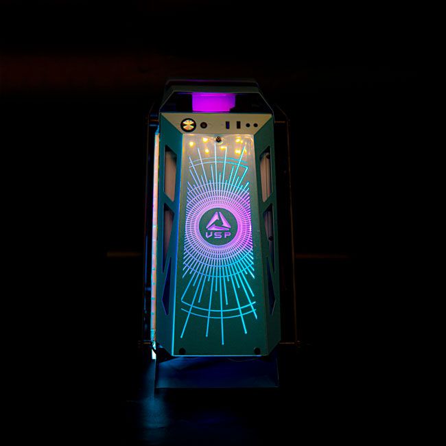 CASE VSP ESPORT REPUBLIC OF GAMERS ES1 - WHITE/BLUE