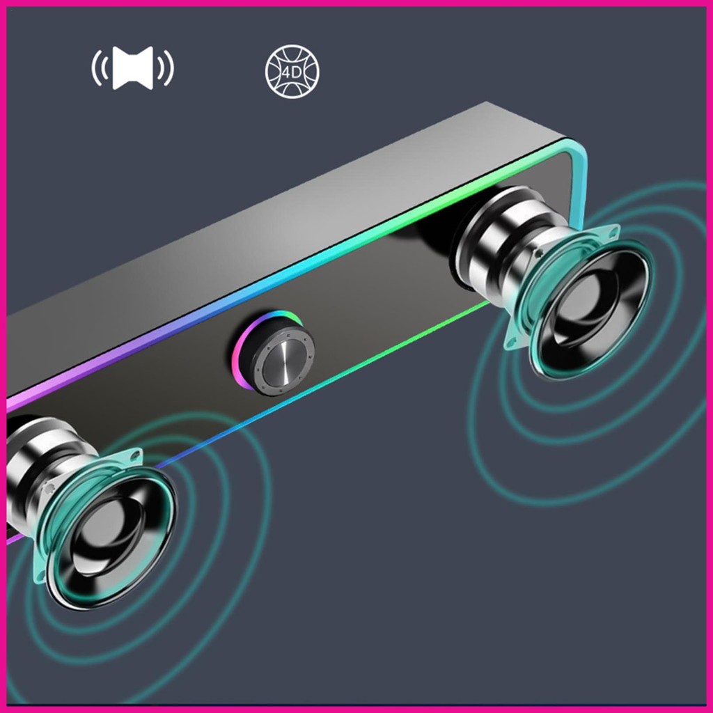 Loa máy tính USB 2.0 R8 SP-05 - Black