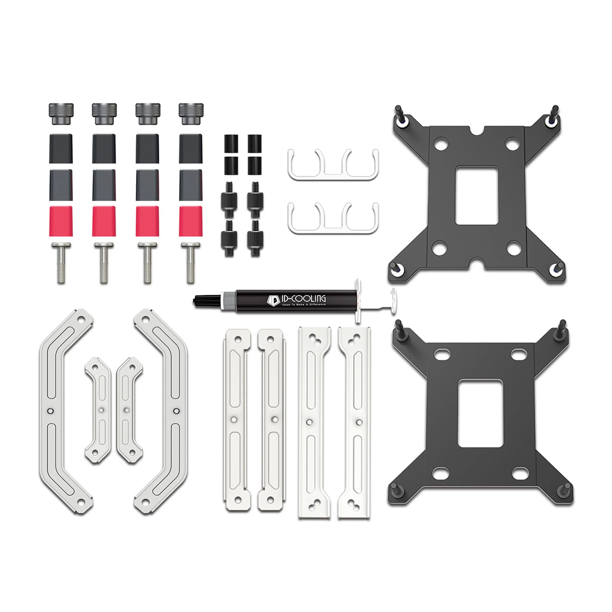Tản nhiệt nước ID-Cooling Space SL240 LCD ARGB - trắng