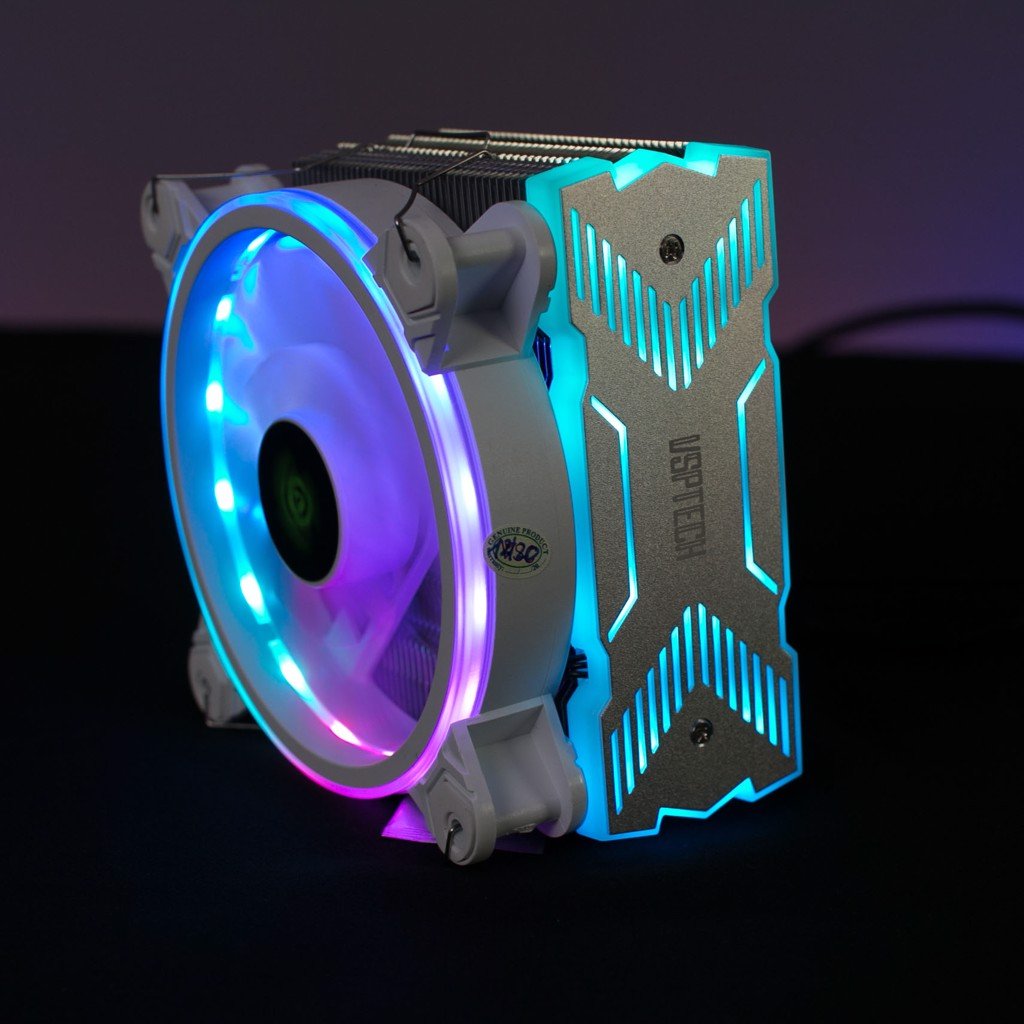 Tản Nhiệt CPU VSPTech V400 Plus RGB Air Cooling