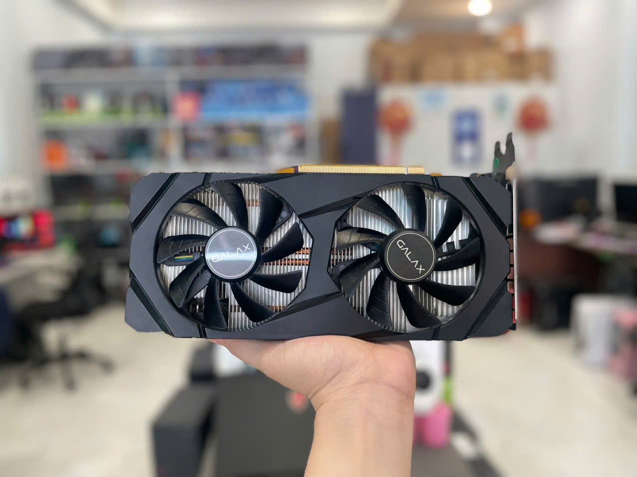 Vga GALAX GTX 1660 SUPER 2 FAN 6G Đồ họa Gaming (Tạm hết hàng)