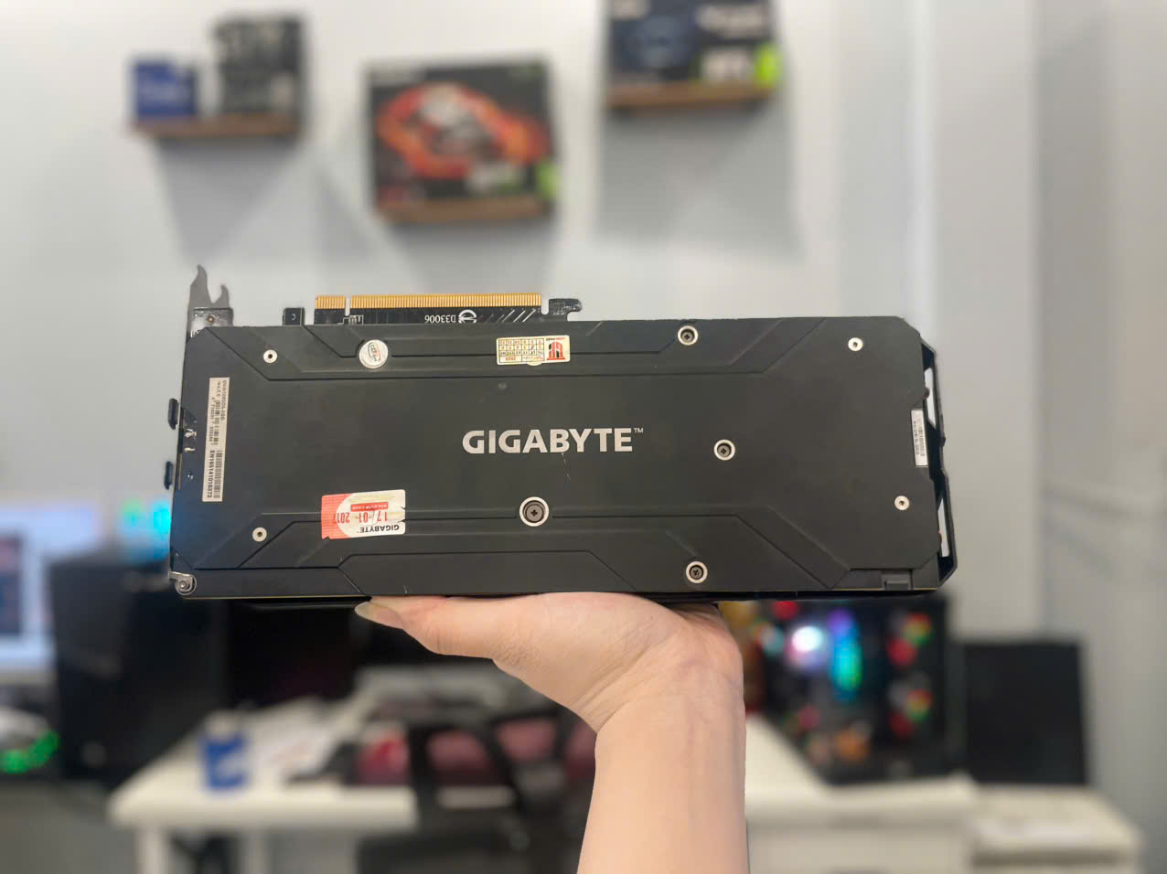VGA GTX 1060 GAMING G1 2 FAN 3G GIGABYTE (Tạm hết hàng)