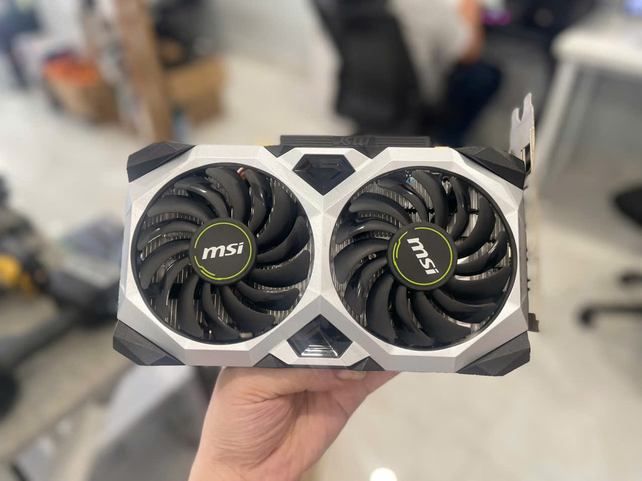 VGA GTX 1660 TI VETUS 6G 2 FAN MSI (Tạm hết hàng)