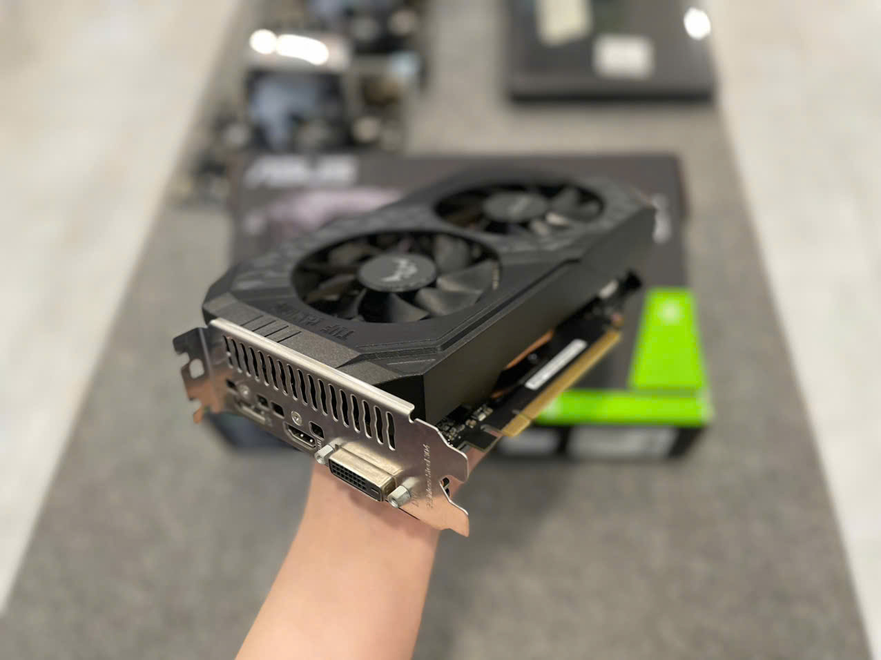 VGA GTX 1650 4GD6 TUF Gaming ASUS FULLBOX (Tạm hết hàng)