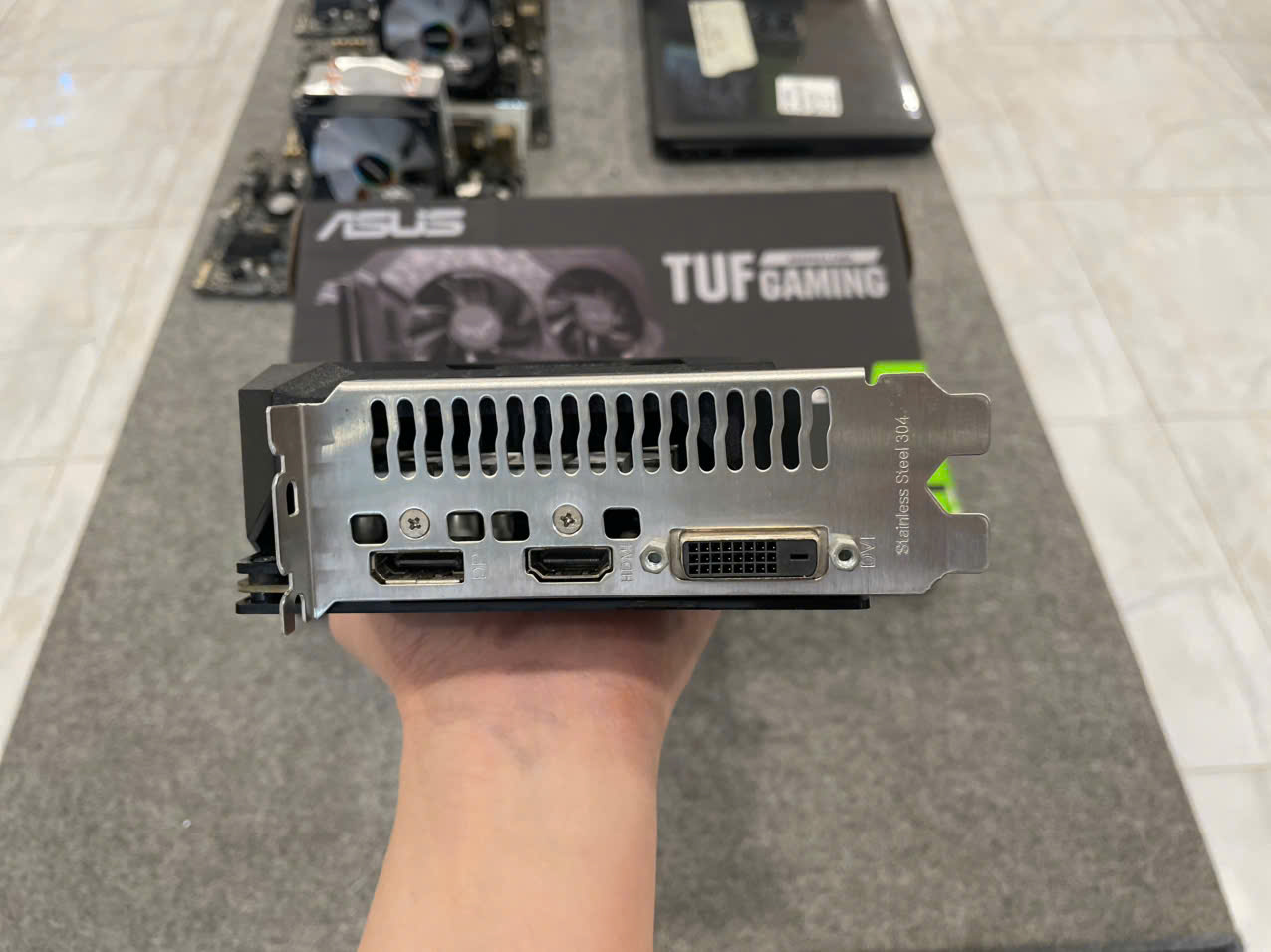 VGA GTX 1650 4GD6 TUF Gaming ASUS FULLBOX (Tạm hết hàng)