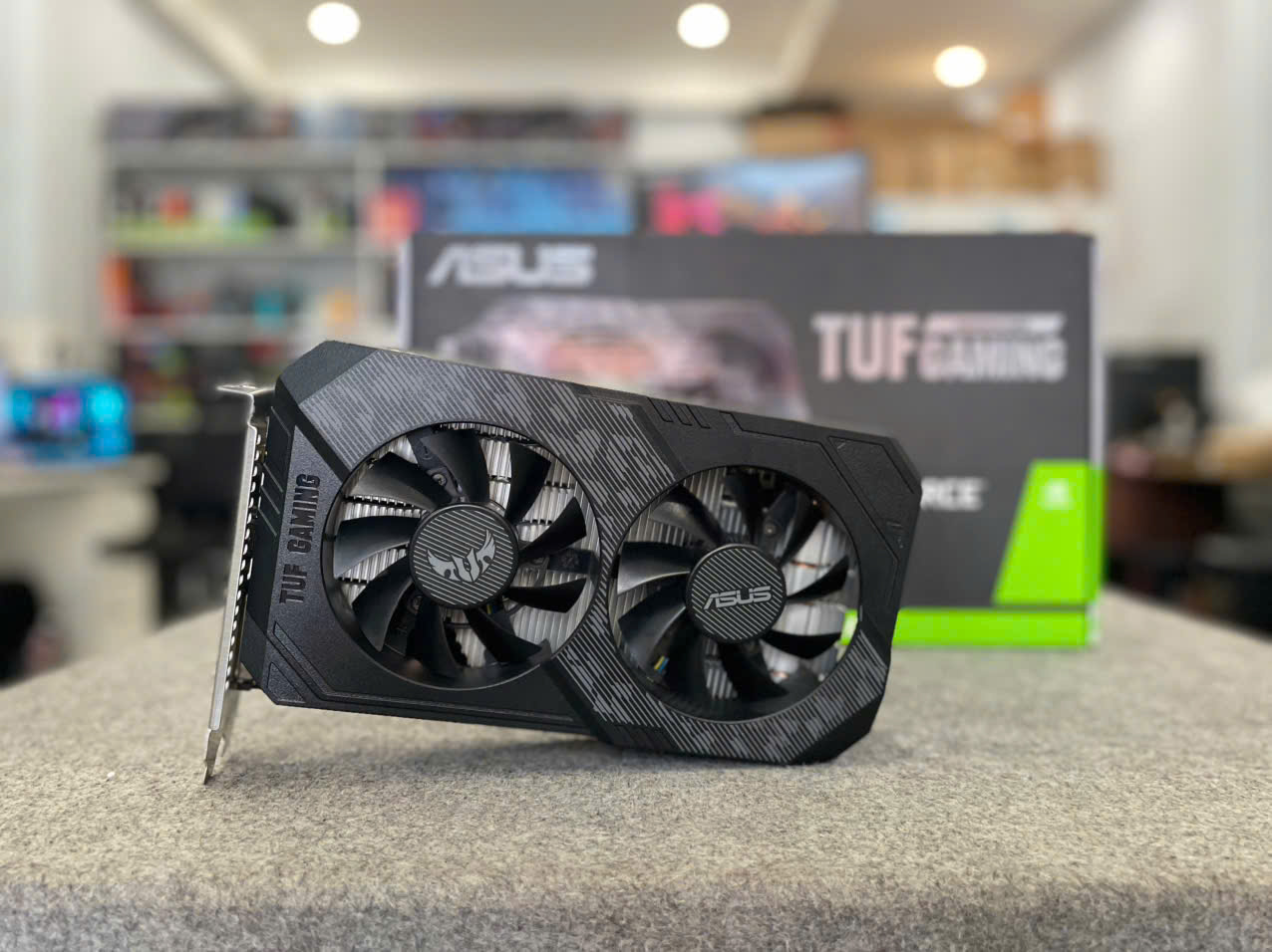 VGA GTX 1650 4GD6 TUF Gaming ASUS FULLBOX (Tạm hết hàng)