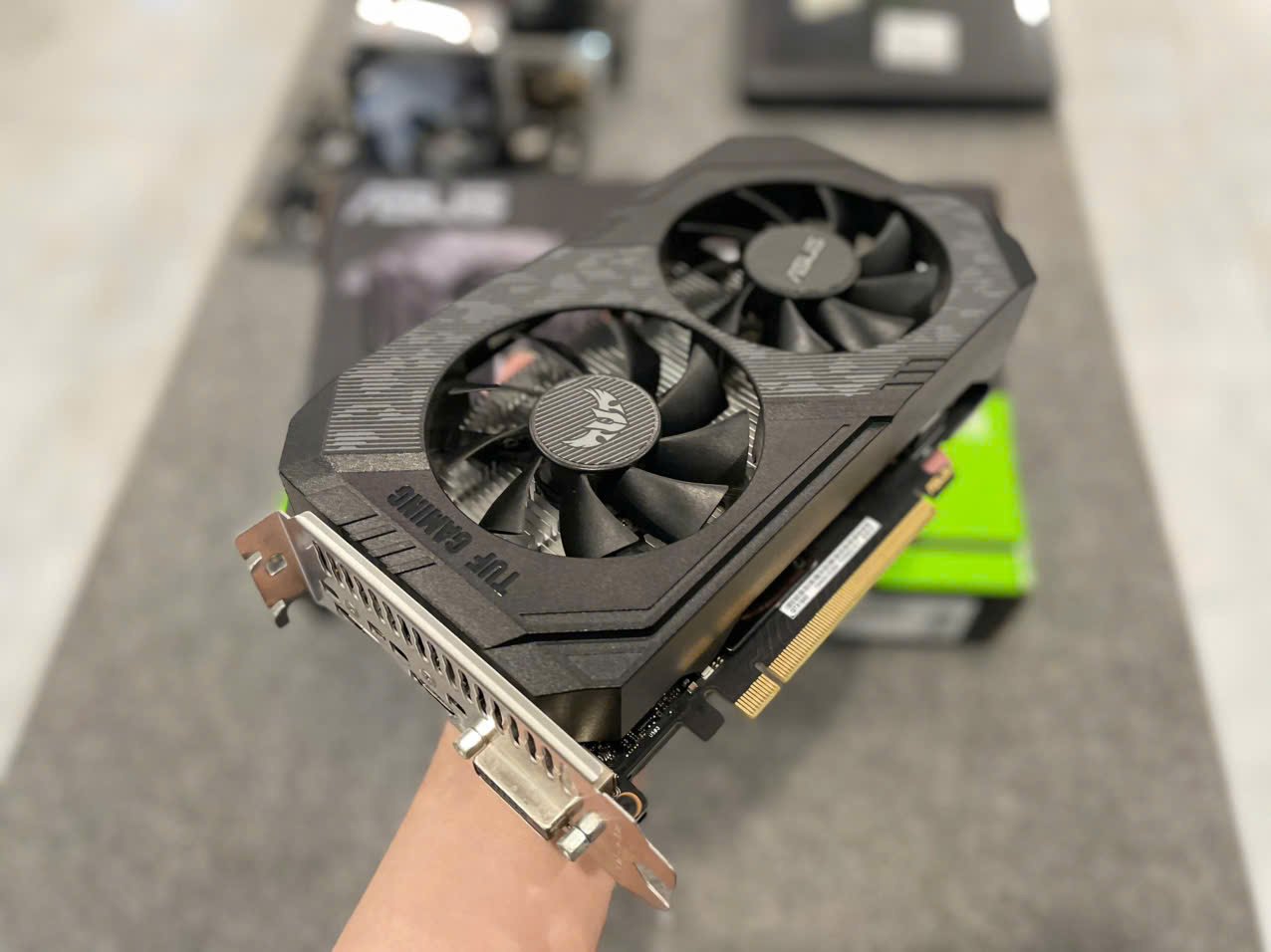 VGA GTX 1650 4GD6 TUF Gaming ASUS FULLBOX (Tạm hết hàng)